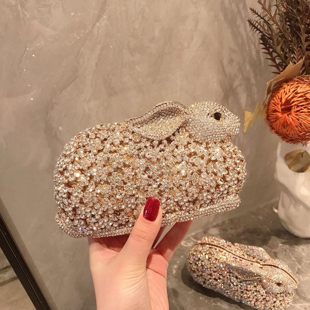 Luxury Bags Cute - 고급스러운 귀여운 토끼 모양의 파티용 가방,