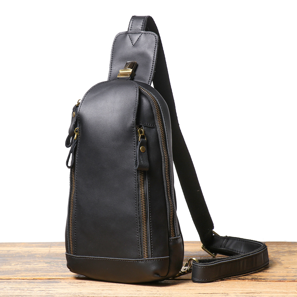 하이 퀄리티 남녀공용 럭셔리 다기능 슬링 체스트 백,  - Luxury Bags Leather 리뷰 및 가격