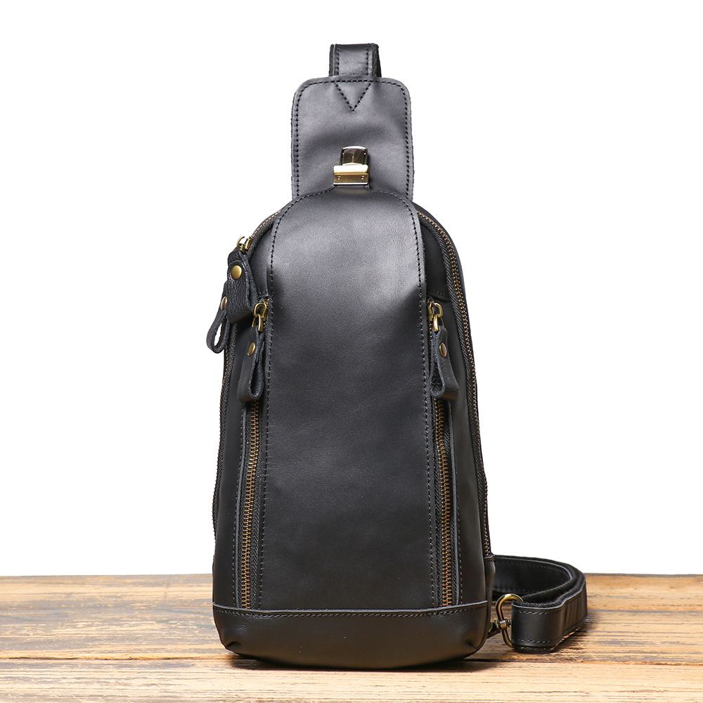 하이 퀄리티 남녀공용 럭셔리 다기능 슬링 체스트 백,  - Luxury Bags Leather 리뷰 및 가격