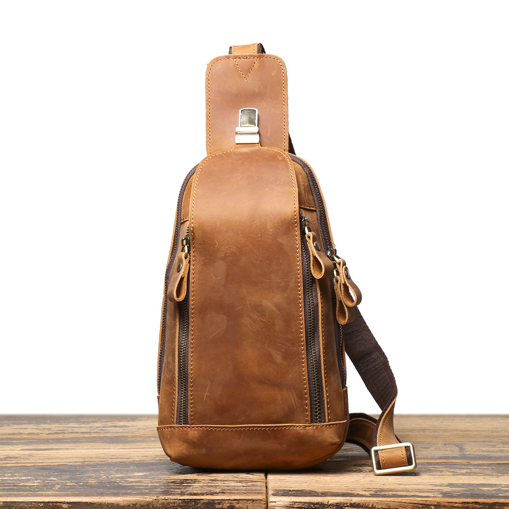 하이 퀄리티 남녀공용 럭셔리 다기능 슬링 체스트 백,  - Luxury Bags Leather 리뷰 및 가격
